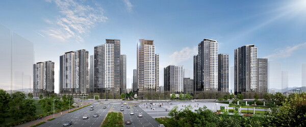 잠실 래미안아이파크 투시도 [삼성물산 건설부문 제공=뉴스퀘스트]