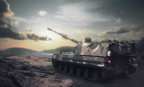 한화에어로스페이스는 3분기 연결 매출액과 영업이익이 각각 2조6312억원, 4772억원을 기록했다. K-9 자주포. [한화에어로스페이스 제공=뉴스퀘스트]