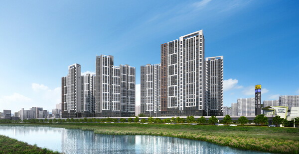 곤지암역 제일풍경채 투시도 [제일건설 제공=뉴스퀘스트]