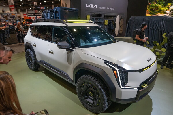 SEMA 2024 현장에 전시된 EV9 어드벤처 콘셉트 [기아 제공=뉴스퀘스트]