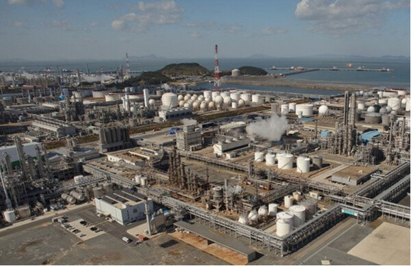 GS건설이 수주한 ‘HVO 공장 건설’ 현장인 LG화학 대산 공장 전경사진 [GS건설 제공=뉴스퀘스트]