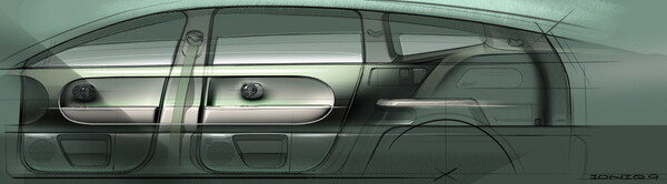 ‘아이오닉 9’ 내장 티저 이미지 [현대자동차 제공=뉴스퀘스트] 