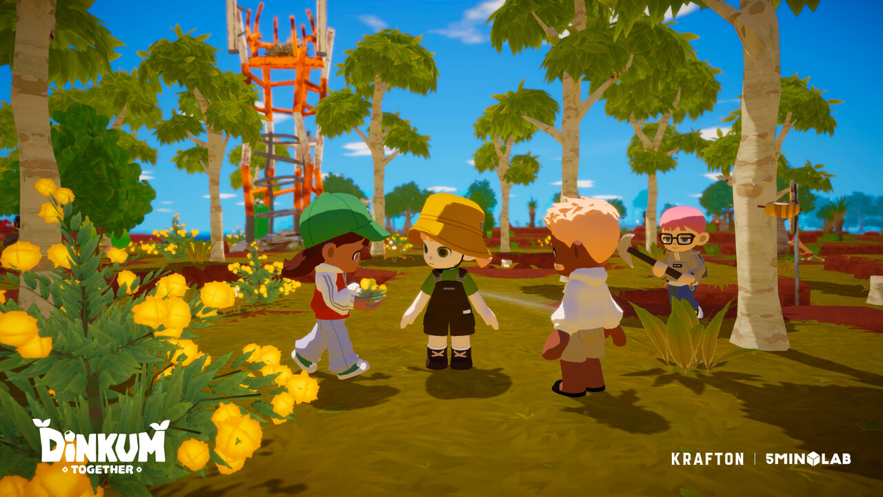 '딩컴 투게더' 게임 스크린샷. [크래프톤 제공=뉴스퀘스트]