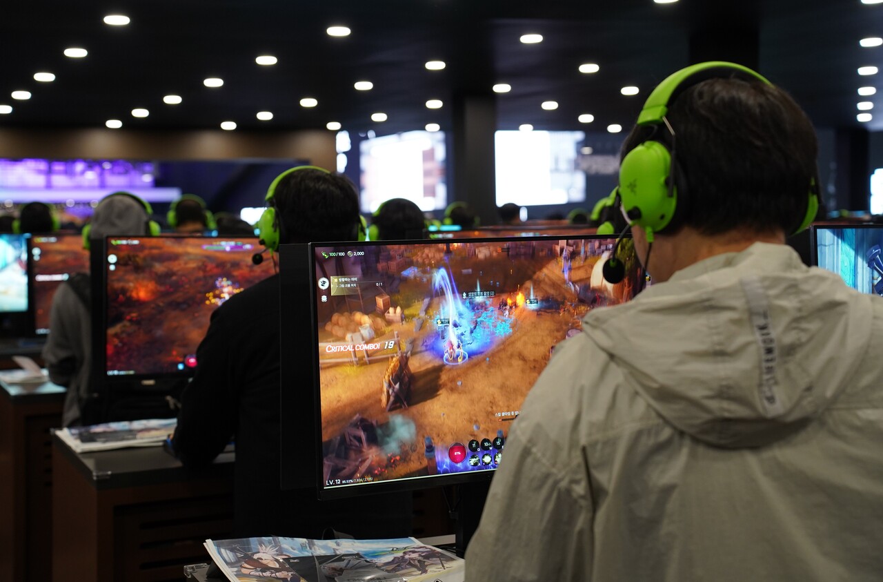 '프로젝트 오버킬'은 던전앤파이터 IP를 재해석한 작품이다. 신작은 원작 세계관의 14년전 이야기를 풀어낸다. [사진=김민우 기자]