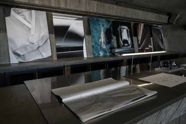 아이오닉 9의 디자인과 공간성에 대한 개발 과정을 담은 전시물들 [현대자동차 제공=뉴스퀘스트]