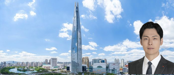 롯데그룹이 28일 롯데지주를 포함한 37개 계열사 이사회를 열고 사상 최대규모의 2025년 정기 임원인사를 단행했다.(사진오른쪽 아래) 롯데지주 부사장으로 승진한 신동빈 롯데그룹 회장 장남 신유열 전무. [사진=롯데그룹 제공/뉴스퀘스트 편집]