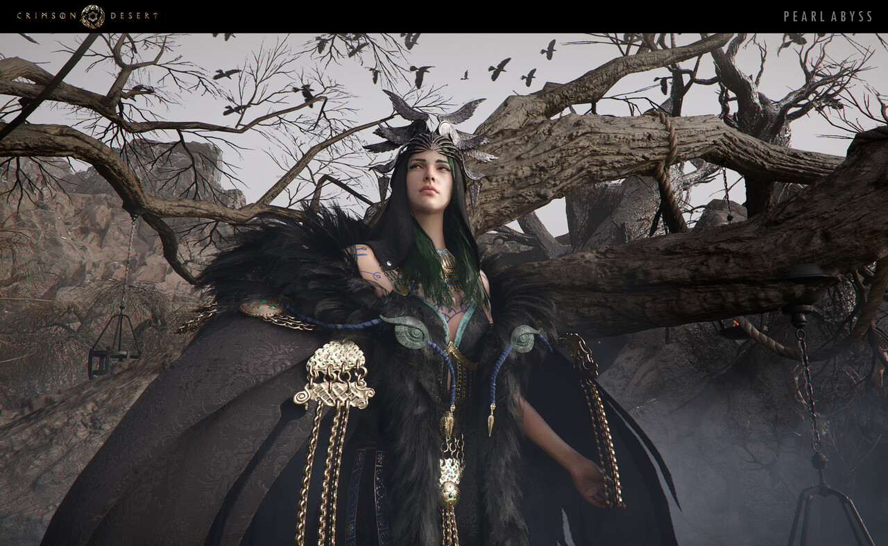 펄어비스는 대작 '붉은사막' 내 보스 '헥세 마리' 전투 영상을 공개했다. [펄어비스 제공=뉴스퀘스트]