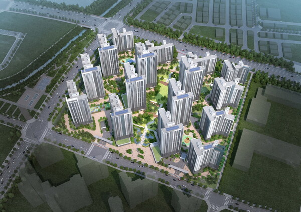 탕정 푸르지오 센터파크 조감도 [대우건설 제공=뉴스퀘스트]