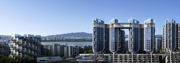 래미안 글로우힐즈 한남 파인트리 타워 주경 [삼성물산 건설부문 제공=뉴스퀘스트]