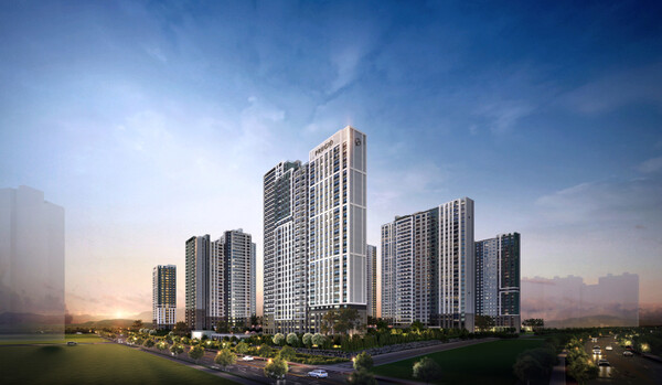 브레인시티 푸르지오 투시도 [대우건설 제공=뉴스퀘스트]