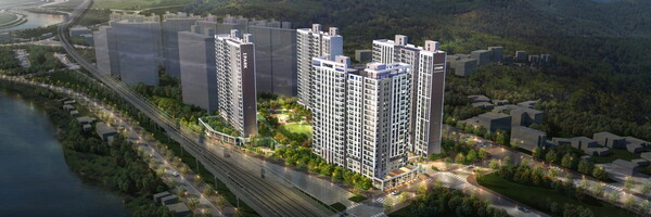 곤지암역 센트럴 아이파크 투시도 [HDC현대산업개발 제공=뉴스퀘스트]