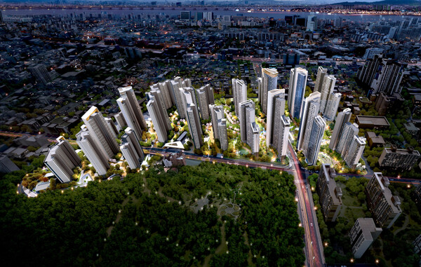 써밋 이스티지 조감도 [대우건설 제공=뉴스퀘스트]