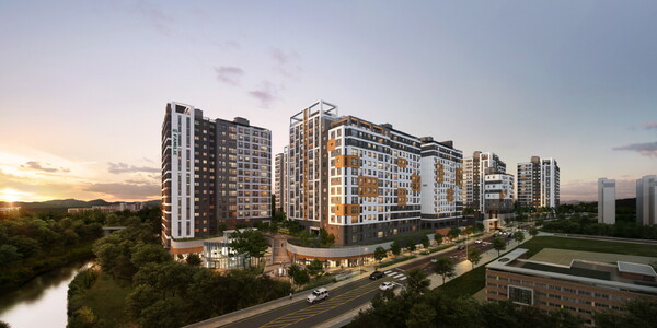 검단신도시 파밀리에 엘리프 투시도 [신동아건설 제공=뉴스퀘스트]