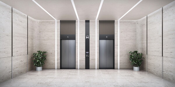 현대건설은 '한남4구역' 입주민들의 주거 편의성을 위해 세대 라인당 1대의 엘리베이터를 설치할 예정이다. [현대건설 제공=뉴스퀘스트]  