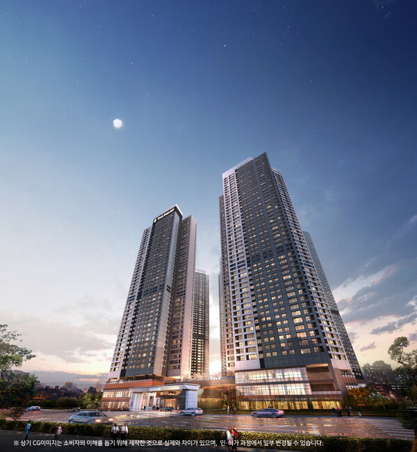 더샵 퍼스트월드 서울 투시도 [포스코이앤씨 제공=뉴스퀘스트]