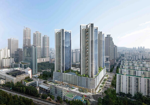 목동 주거복합시설 프로젝트 조감도 [삼성물산 건설부문 제공=뉴스퀘스트]