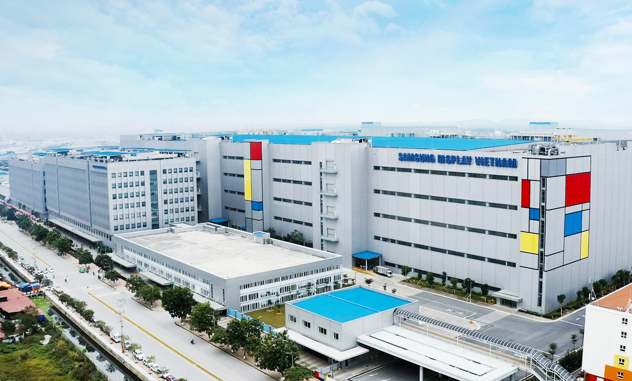 삼성디스플레이 SDV(베트남법인) 전경. [삼성디스플레이 제공=뉴스퀘스트]