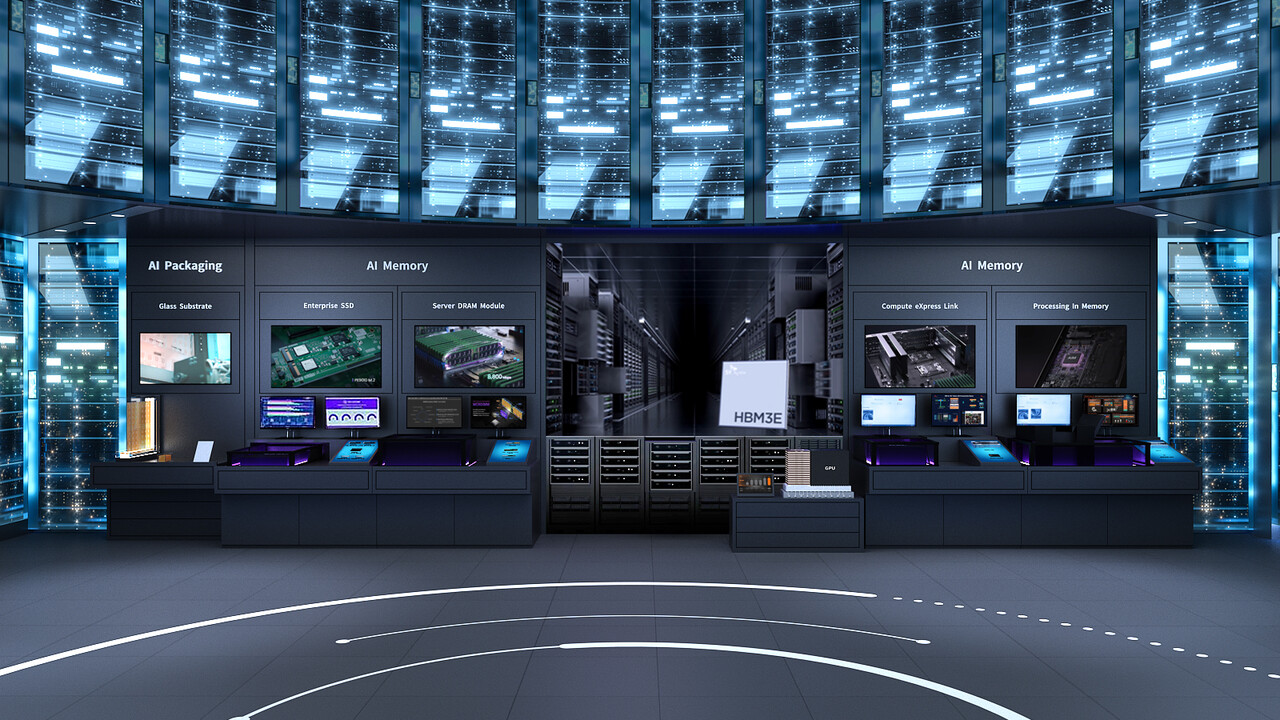 오는 7~10일(현지시간) 미국 라스베이거스에서 열리는 'CES 2025' SK하이닉스 부스 조감도. [SK하이닉스 제공=뉴스퀘스트]