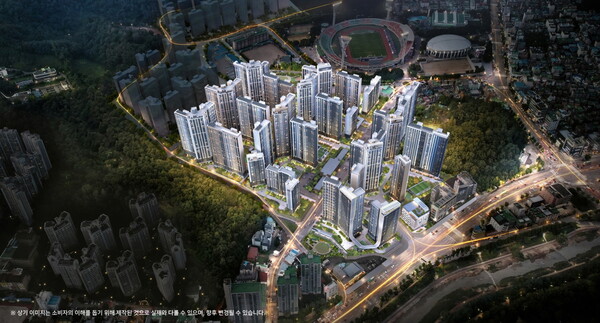 평촌자이 퍼스니티 조감도 [GS건설 제공=뉴스퀘스트]