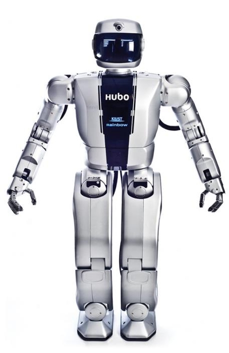 레인보우로보틱스가 개발한 2족 보행 로봇 '휴보'. [레인보우로보틱스 제공=뉴스퀘스트]