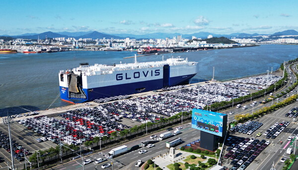 현대차 울산공장 수출선적부두 [현대차∙기아 제공=뉴스퀘스트]