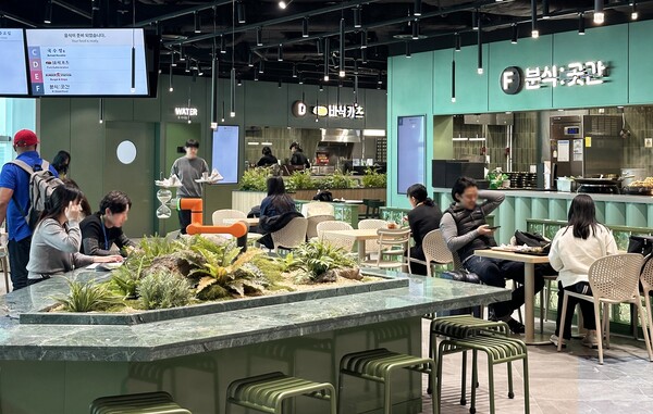 인천공항 고메브릿지 2터미널 중앙점. [사진=CJ프레시웨이 제공]