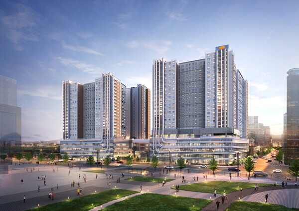 e편한세상 동대구역 센텀스퀘어 투시도 [사진=DL이앤씨]