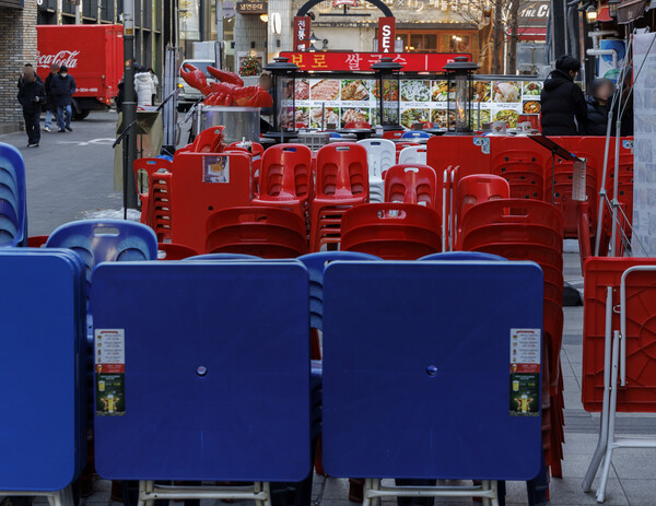 서울 중구 명동 중심의 음식점. [사진=연합뉴스]