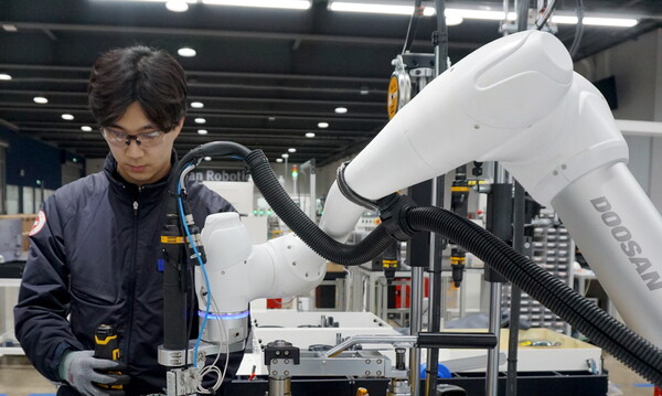 협동로봇 M시리즈 이미지 [사진=두산로보틱스]