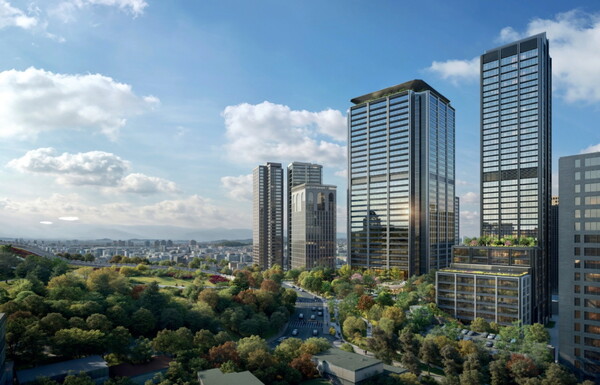 서울역 밀레니엄 힐튼호텔 부지 개발사업 조감도 [사진=현대건설]