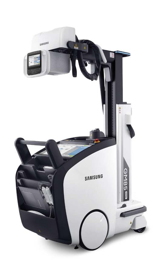 삼성전자 이동형 디지털 엑스레이 기기 GM85. [사진=삼성메디슨]