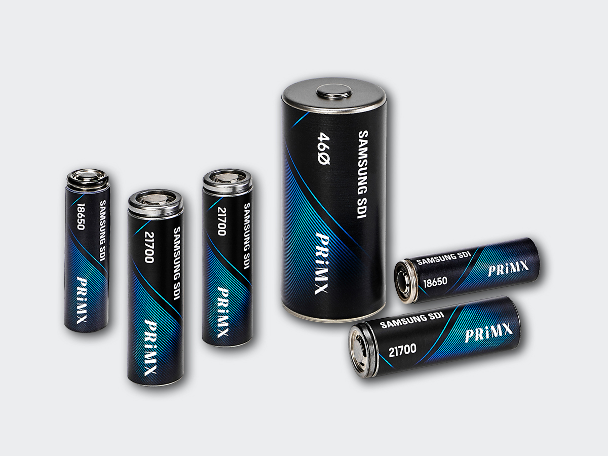 '인터배터리 2025'에서 공개될 삼성SDI 원통형 배터리 라인업. [사진=삼성SDI]