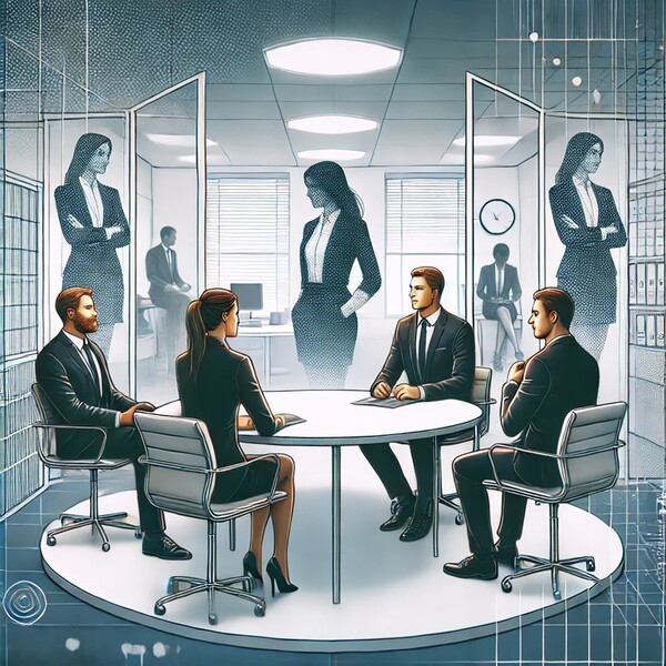 챗GPT를 활용해 만든 여성 직원 이미지. [그래픽=DALE]