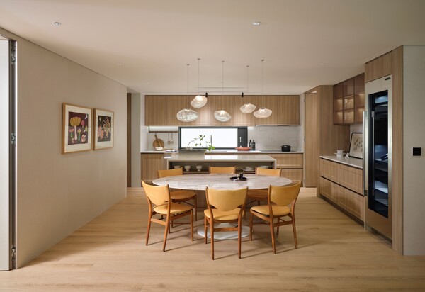 DL이앤씨의 '디 셀렉션 하우스' 주방. [사진=DL이앤씨]