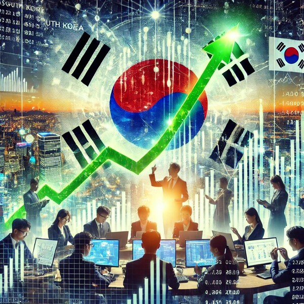 2023년 11월 6일부터 시작된 금융당국의 국내 증시에 대한 공매도 금지 조치가 오는 30일 해제 예정인 가운데 증권가에서는 외국인 투자자의 한국 주식 매수 규모가 늘어날 것으로 내다봤다. 외국인 투자자의 한국 증시 투자 관련 이미지. [사진=DALL·E]