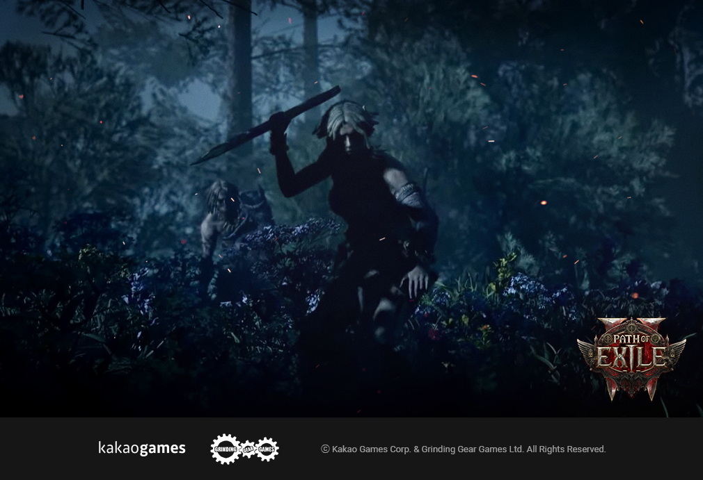 '패스 오브 엑자일2' 신규 클래스 '헌트리스' 이미지. [사진=카카오게임즈]