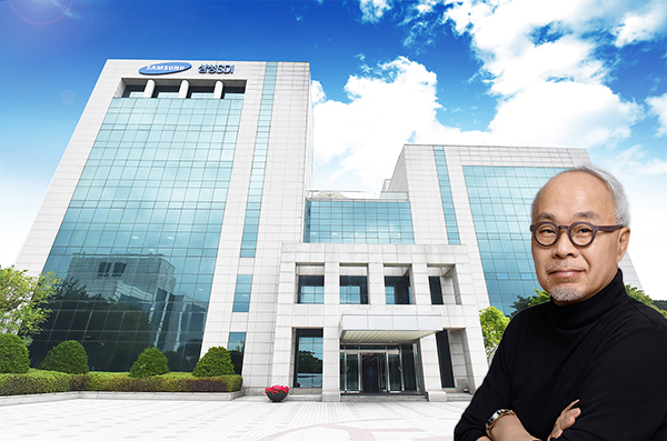 삼성SDI 기흥사업장(본사) 전경. 사진 오른쪽은 최주선 삼성SDI 사장. [사진=삼성SDI]