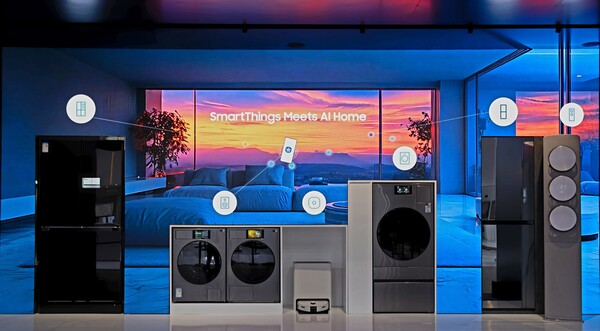 삼성전자가 중국 최대 가전 전시회 'AWE(Appliance & Electronics World Expo) 2025'에 참가해 '비스포크 AI 패밀리허브' 냉장고 등 다양한 비스포크 AI가전을 전시한다. [사진=삼성전자]