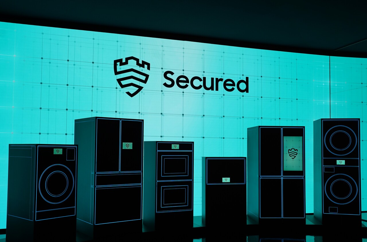 삼성전자가 28일 개최한 ''웰컴 투 비스포크 AI' 전시회 전경. [사진=김민우 기자]