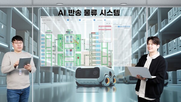 SK C&C가 AI(인공지능) 반송 물류 시스템을 통해 AI 제조사업을 확대한다. [사진=SK C&C]