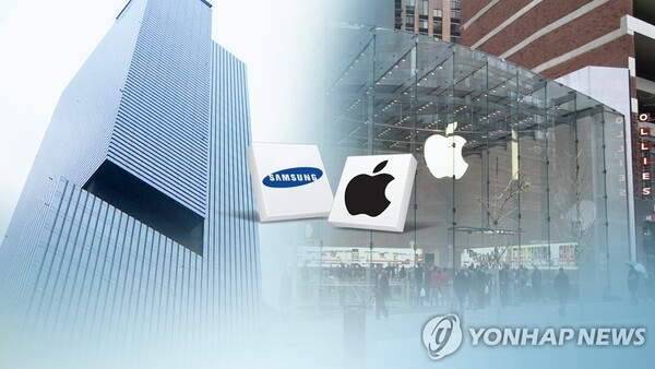 삼성전자 갤럭시가  관세 폭탄을 맞게된 애플 덕분에 반사이익을 얻을지 주목된다. [사진=연합뉴스]