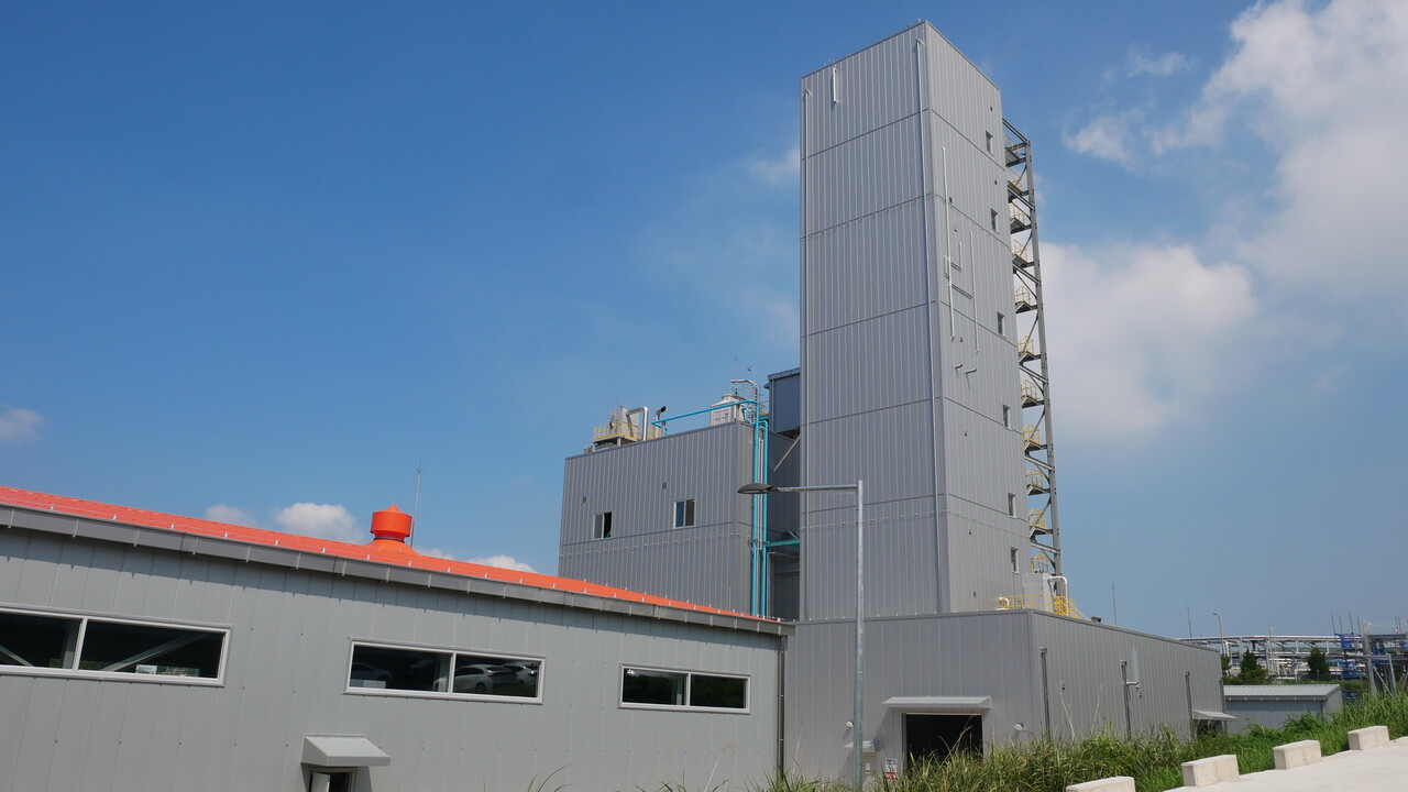 한화솔루션 반도전 생산시설 전경. [한화솔루션 제공=뉴스퀘스트]