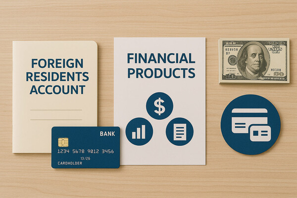 주요 은행들이 외국인 전용 통장, 체크카드를 비롯한 각종 금융 상품을 연이어 선보이면서 고객들의 관심이 꾸준히 늘고 있다. [사진=DALL·E]
