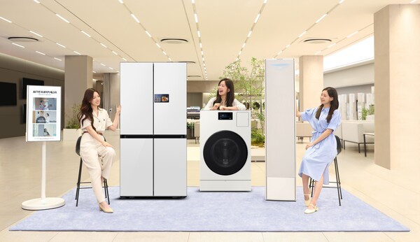 삼성전자가 가전 3대장인 에어컨∙냉장고∙세탁기를 대상으로, 구매 시 혜택을 제공하는 'AI 가전 트로이카' 페스타를 진행한다. [사진=삼성전자]
