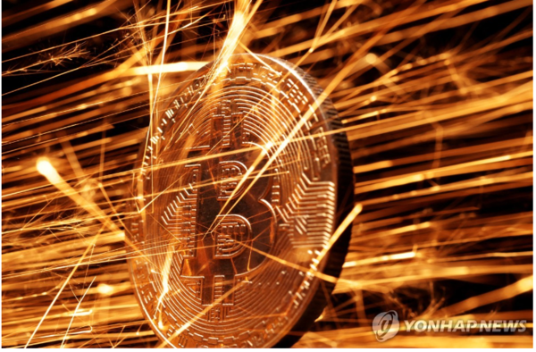 미국 가상화폐 거래소 코인베이스에 따르면 동부 시간 9일 오후 7시 41분(서부 오후 4시 41분) 비트코인 1개당 가격은 24시간 전보다 4.28% 상승한 11만24달러에 거래됐다. [사진=로이터/연합뉴스]