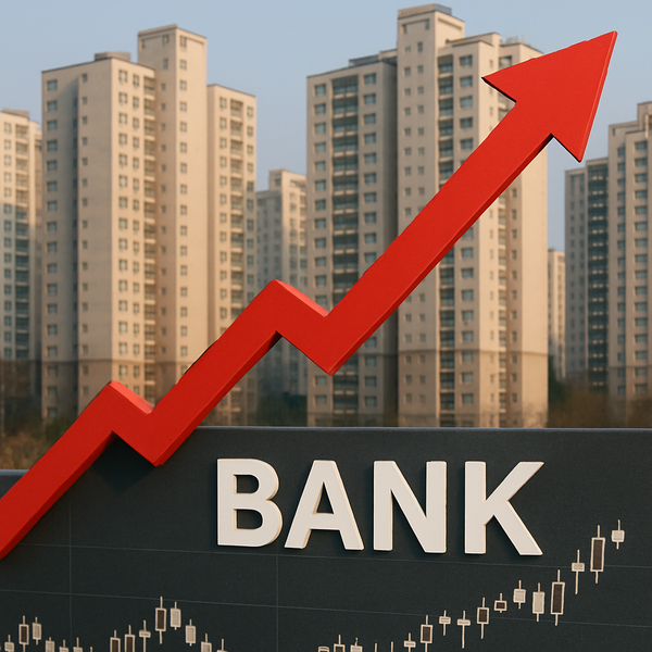 최근 금융당국이 수도권 주담대 총액 6억원·생활안정자금 목적 주담대 1억원으로 한도 제한 등 역대급 가계부채 관리 강화 방안을 발표한 가운데 주요 증권사들은 이번 대책이 은행주 주가 상승에 별다른 지장이 없을 것이라는 전망을 내놓고 있다. 은행주 상승과 관련한 가상의 이미지. [사진=DALL·E]