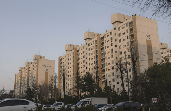 송파한양2차 아파트 전경.