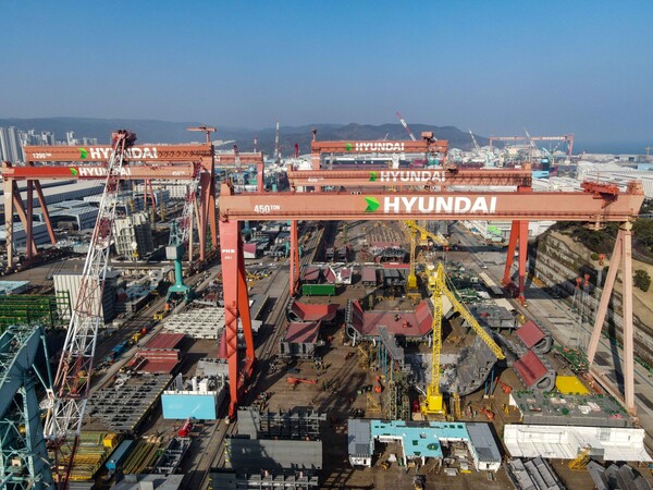 HD현대중공업 야드 전경. [사진=HD현대]
