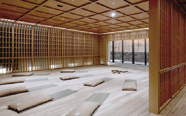 웰니스 리조트 ‘파크로쉬’의 마인드풀니스 홀. [사진=HDC현대산업개발]