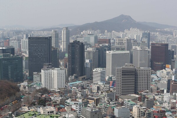 대기업들이 밀집한 서울 도심. [사진=연합뉴스]